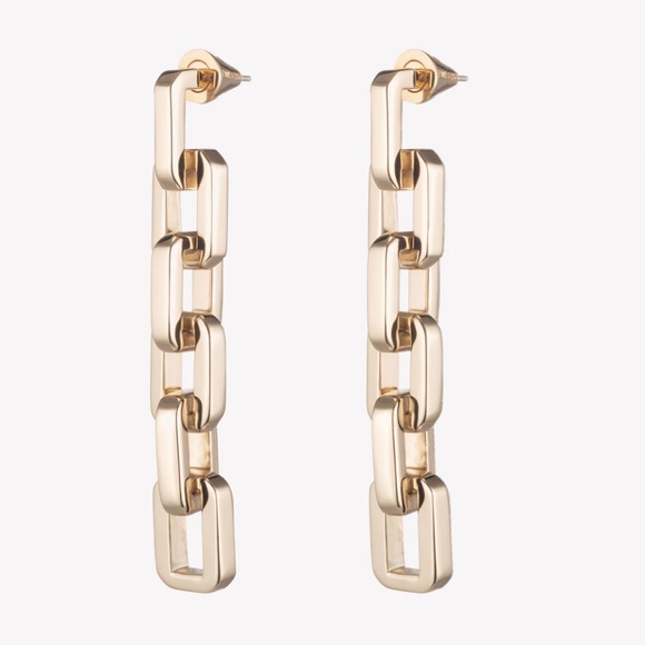 Eddie Borgo Jewelry - 022 Eddie Borgo Supra Link Chain Earrings NEW